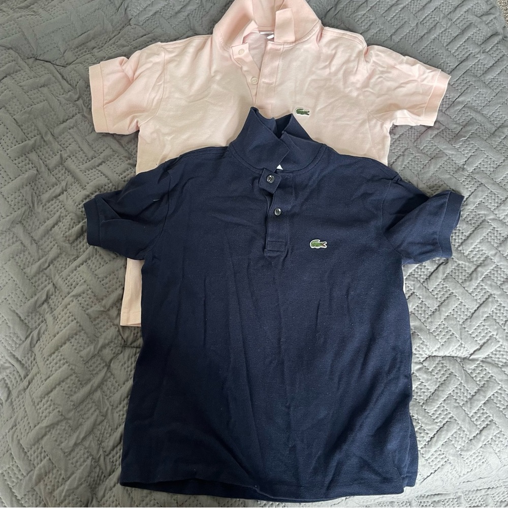 Lacoste Boys classic polo size 12